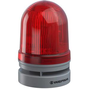 WERMA Signalleuchte Midi TwinLIGHT Combi 12/24VAC/DC RD Rot 12 V/DC 110 dB