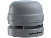 WERMA Signalsirene Midi Sounder 115-230VAC GY Dauerton, Pulston 115 V/AC, 230 V/AC 110