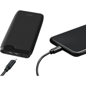 Azuri Slim Powerbank + USB-C - 6000 mAh