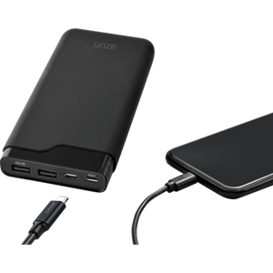 Powerbank with 1 USB-A , 1 USB-C port - 15000 mAh