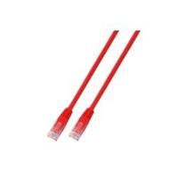 Quality4All RJ45 Patchcable U/UTP,Cat.5e 30.0m, red - 