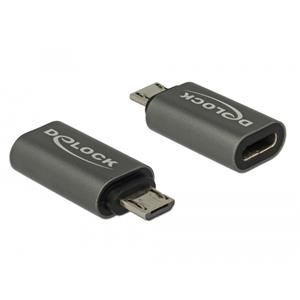 Delock Adapter USB 2.0 Micro-B male to USB Type-C 2.0 fem