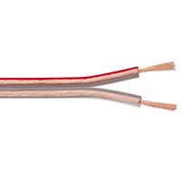 Nedis Luidspreker kabel (CU koper) - 2x 0,75mm² / transparant - 15 meter