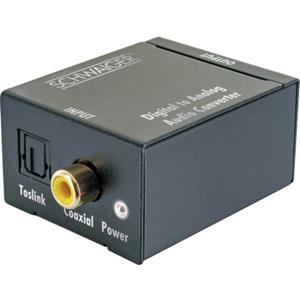 Schwaiger AV Converter ADW200513 [Toslink - Cinch]