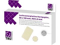 trucomponents TRU COMPONENTS Europlatine Hartpapier (L x B) 100mm x 60mm 35µm Rastermaß 5mm Inhalt 4St.