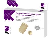 trucomponents TRU COMPONENTS Europlatine Hartpapier (L x B) 100mm x 60mm 35µm Rastermaß 2.54mm Inhalt 4St.