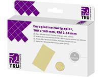 trucomponents TRU COMPONENTS Europlatine ohne Cu-Auflage Hartpapier (L x B) 160mm x 100mm 35µm Rastermaß 2.54mm