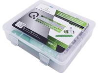 quadrios Metallschicht-Widerstand Sortiment axial bedrahtet 0207 0.5W 1% 1000 Teile