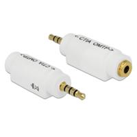 Delock Jack kabel - 4-polige headset adapter - 