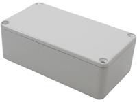 hammondelectronics Universal-Gehäuse 112 x 60 x 38 Aluminiumdruckguss Lichtgrau 1St.