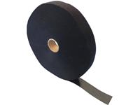 FASTECH Klettband zum Bündeln Haft- und Flauschteil (L x B) 25000mm x 100mm Schwar