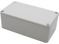 hammondelectronics Universal-Gehäuse 112 x 60 x 38 Aluminiumdruckguss Lichtgrau 1St.
