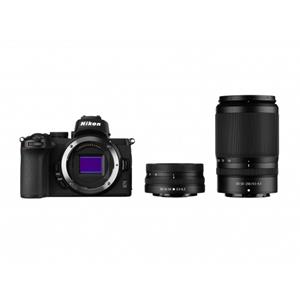 Nikon »Z50 DX 16-50mm VR + DX 50-250mm« Systemkamera (DX 16-50mm 1:3.5-6.3 VR, DX 50-250mm 1:4.5-6.3 VR, 20,9 MP, WLAN (Wi-Fi), Bluetooth)