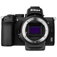 Nikon »Z50 Body + FTZ Objektivadapter« Systemkamera (20,9 MP, Bluetooth, WLAN (Wi-Fi)