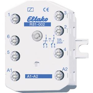 eltako R81-002-230V Schakelrelais 1 stuks Nominale spanning: 230 V Schakelstroom (max.): 10 A 2x wisselcontact