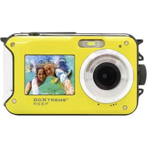 goxtreme Reef Yellow Digitale camera 24 Mpix Geel Full-HD video-opname, Waterdicht tot 3 m, Onderwatercamera, Schokbestendig, Met ingebouwde flitser