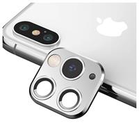 iPhone XS Max nep camera sticker - zilver
