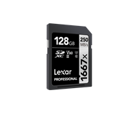 Lexar SDXC Professional 128GB 1667x UHS-II