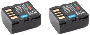 chilipower JVC BN-VF707U accu - 750mAh - 2-Pack