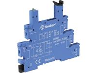 finder 93.01.7.024 Relaissocket Met houderbeugel, Met LED, Met EMC-ontstoringsschakeling Geschikt voor serie:  serie 34  34.51.7.024.0010, 