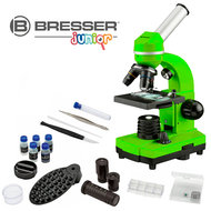 Bresser Optik 8855600B4K000 Biolux SEL Schülermikroskop Kindermicroscoop Monoculair 1600 x Opvallend licht, Doorvallend licht