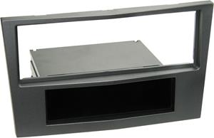 1-DIN Paneel met aflegbakje. Opel Astra/ Antara/ Zafira Kleur: Charcoal Metallic