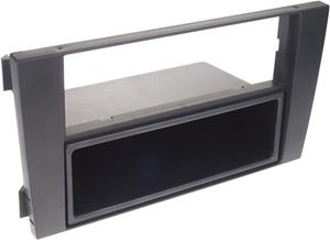 2-DIN Paneel Audi A6 2001-2005 - Kleur: Zwart