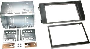 2-DIN Paneel Audi A6 1997-2004 - Kleur: Zwart