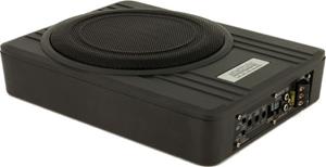 SSDN 10 inch 'Under-Seat' Subwooferbox actief plat - 600 Real Watt