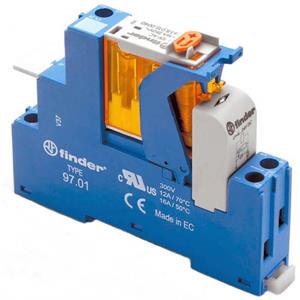 finder Relaisbaustein Nennspannung: 230 V/AC Schaltstrom (max.): 16A 1 Wechsler Tra