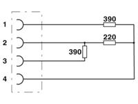 phoenixcontact Sensor-/Aktor-Steckverbinder, Zubehör M12 Abschlusswiderstand, Buchse Polza