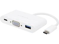 vivanco USB 3.1, Video Adapter [1x USB-C™ Stecker - 1x USB 3.1 Buchse A, USB-C™ Buchse, VGA-Buch