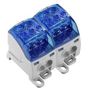 weidmüller Faseverdelerblok WPD 205 2X35/4X25+6X16 2XBL 2519470000 Grijs, Blauw 1 stuks