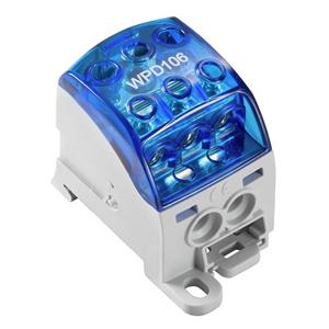weidmüller Faseverdelerblok WPD 106 1X70/2X25+3X16 BL 2518570000 Grijs, Blauw 1 stuks