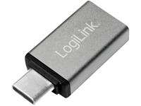 LogiLink LogiLink AU0042. Aansluiting 1: USB 3.1 type-C, Aansluiting 2: USB 3.0. Kleur van het product: Zilver