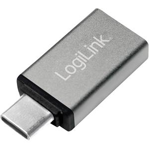 LogiLink LogiLink AU0042. Aansluiting 1: USB 3.1 type-C, Aansluiting 2: USB 3.0. Kleur van het product: Zilver