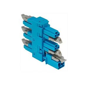 Wago Verteilerblock 5 fach 890 Serie (Netzsteckverbinder) 890 Gesamtpolzahl: 2 16A Blau 50St.