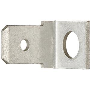 klauke Flachsteckverteiler Steckbreite: 6.30mm Steckdicke: 0.80mm Unisoliert Silber