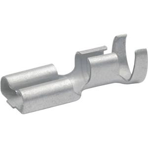 Klauke 2730 Huls voor platte stekker Insteekbreedte: 6.30 mm Insteekdikte: 0.80 mm 180 Â° OngeÃ¯soleerd Messing 1 stuks