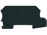 Weidmüller Trennplatte AP WMF2.5 SW Schwarz 50St.
