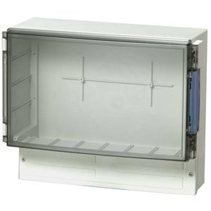 fibox PC 36/31-3 Wand-Gehäuse 390 x 316 x 167 Polycarbonat Lichtgrau (RAL 7035) 1St.