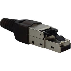 RJ45 RJ45 Adapter CAT 6 [1x RJ45-bus - 1x Kabel, open einde] Zilver