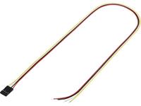 TRU COMPONENTS Kant-en-klare draad aantal polen totaal 4 1244004 rastermaat: 2,54 mm 1 stuks