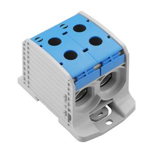 Doorgangsklem Weidmüller WPD 232 2X185/2X185 BL    2502810000 Grijs, Blauw 1 stuk(s)