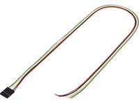 trucomponents TRU COMPONENTS 1244005 Afgemonteerde kabel Totaal aantal polen: 5 Rastermaat: 2.54 mm 1 stuk(s)