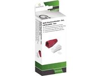 quadrios RJ-45 Steckverbinder Set-CAT 5e Stecker, gerade Rot 25St.