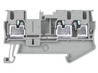 siemens Doorgangsklem 5.2 mm Steekklem Grijs  8WH60030AF00 1 stuks