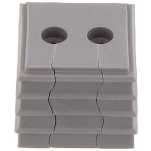 Weidmüller CABTITE SE 2/4-5 SML GY Dichteinsatz Klemm-Ø (max.) 5mm TPE (Geruchneutrales Spezialgum