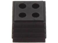 Weidmüller CABTITE SE 4/4-5 SML BK Dichteinsatz Klemm-Ø (max.) 5mm TPE (Geruchneutrales Spezialgum