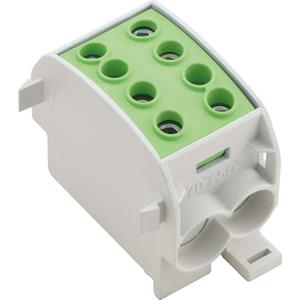 weidmüller Verdeelblok WPD 103 2X70/2X50 GN 1561790000 Groen 3 stuks